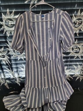 Blue Stripped Dress